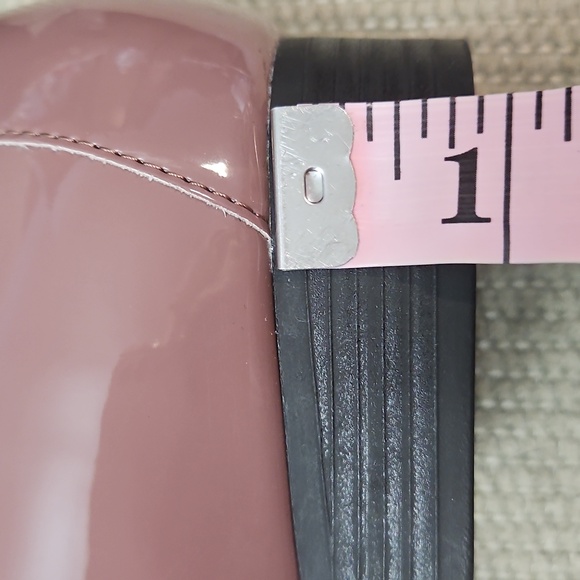 Bandolino Lindio Loafers Women's 8 Mauve Ribbon Detail Patent Leather - Picture 11 of 13